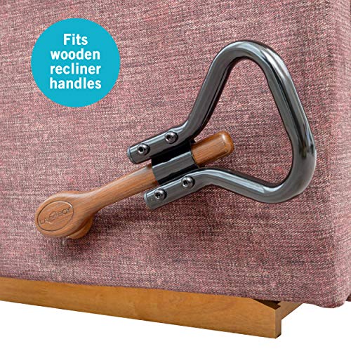 Stander Recliner Lever Extender - Ergonomic Curve Grip + Oversized Handle & Secure Fit for Easy Chair Recliner Handles