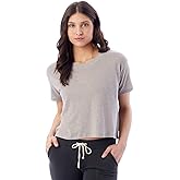 Alternative Women's Cropped T shirt, Headliner Vintage Cropped Tee