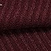 Finego Women's Knitted Mock Neck Long Sleeve A Line Sweater Dress with Pockets