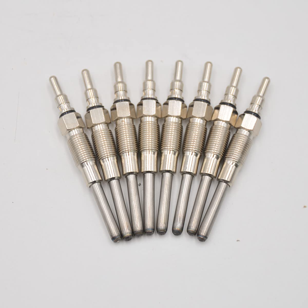 Photo 1 of E2TZ12A342A Fast Start Diesel Glow Plug (Pack of 8) for Ford 1987-1994 IDI 6.9 7.3L F250 F350 F59 E250 E350 Replaces ZD-9