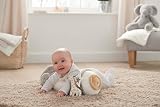 Mamas & Papas Tummy Time Roll Interactive Soft Baby Pillow Grey view 5