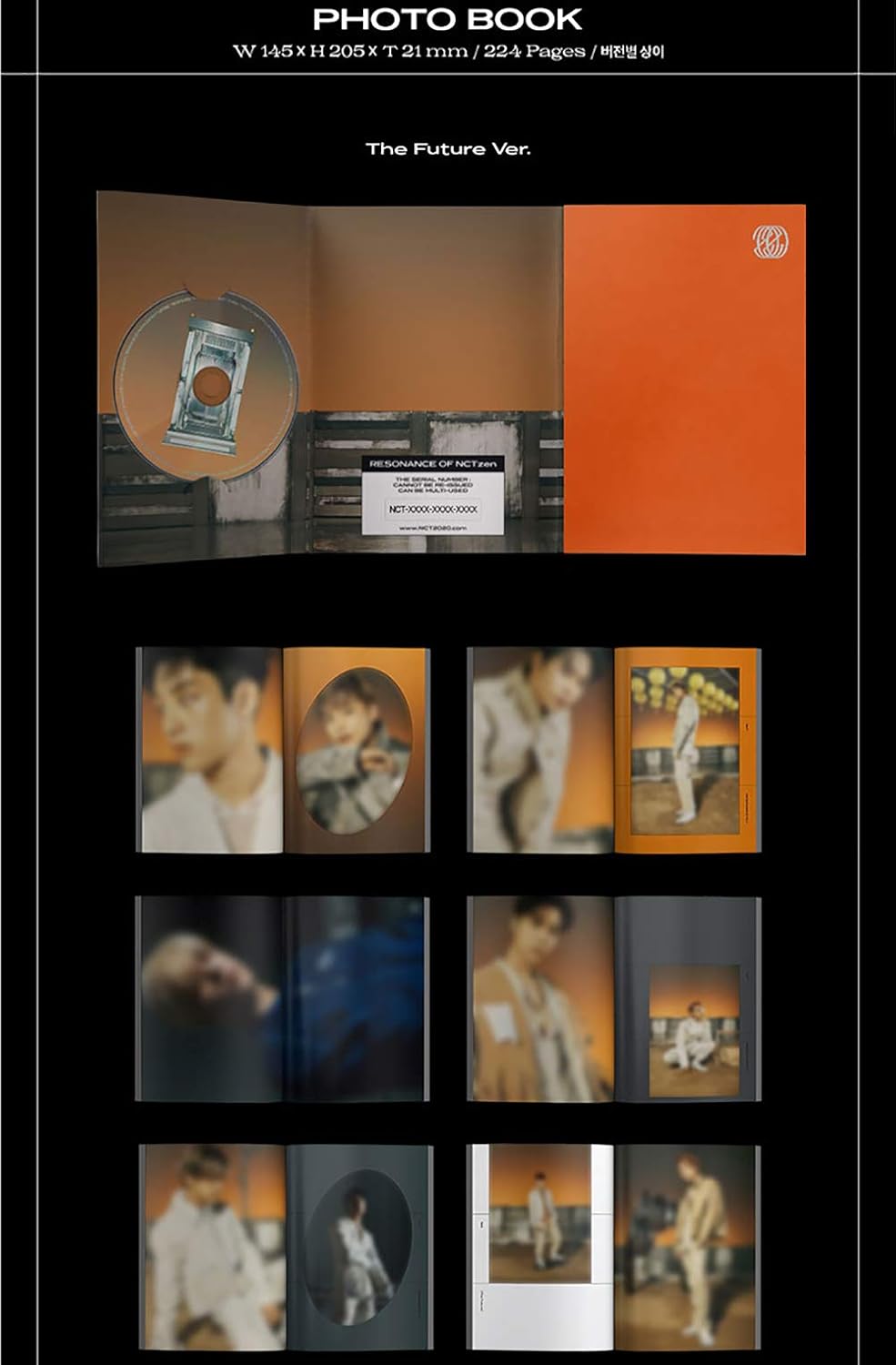 NCT 2020 Resonance Pt. 1 Album Preorder (The Future Version) CD+Folding Poster+Photo Book+Lyrics Poster+Photo Card+Yearbook Card+(Extra 5 Photocards) - Image 4
