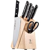 Henckels Dynamic 7 Piece Knife Set, Razor-Sharp German Engineered | The Perfect Kitchen Knife Set for Effortless Cutting, Informed by 100+ Years of Mastery. Dishwasher safe, Comfortable Handle