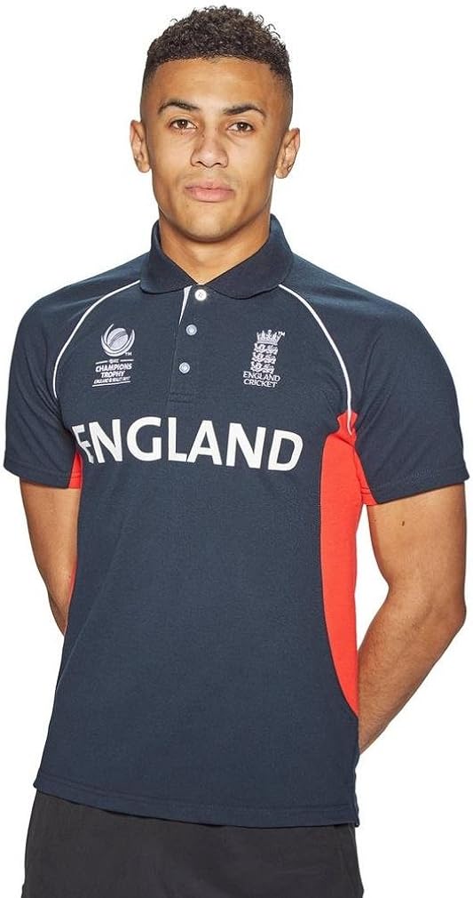 Sportfolio ICC Champions Trophy 2017 England Men's Cricket Jersey, Navy