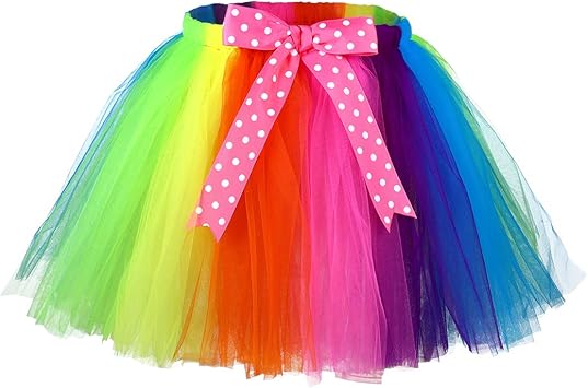 colorful tutu skirt