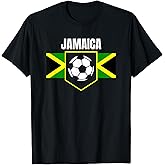 Jamaica Soccer Futbol Kid T-Shirt