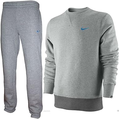 nike grey full tracksuit