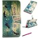 iPhone 6 Case, JCmax Premium PU Ultra Slim Flip [Card Slots] Folding PU Leather Wallet Case Cover Back Skin [Kickstand] and Magnetic Closure for Apple iPhone 6 (4.7") [Never Give Up]