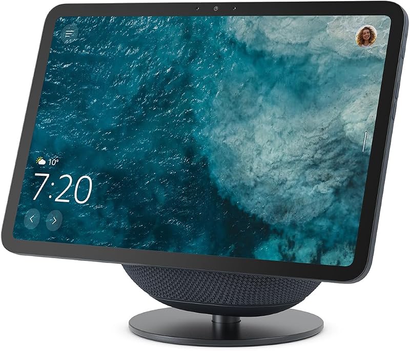 Supporto regolabile Amazon | Progettato per Amazon Echo Show 8 e 11 (modelli 2025, venduti separatamente) | Grafite