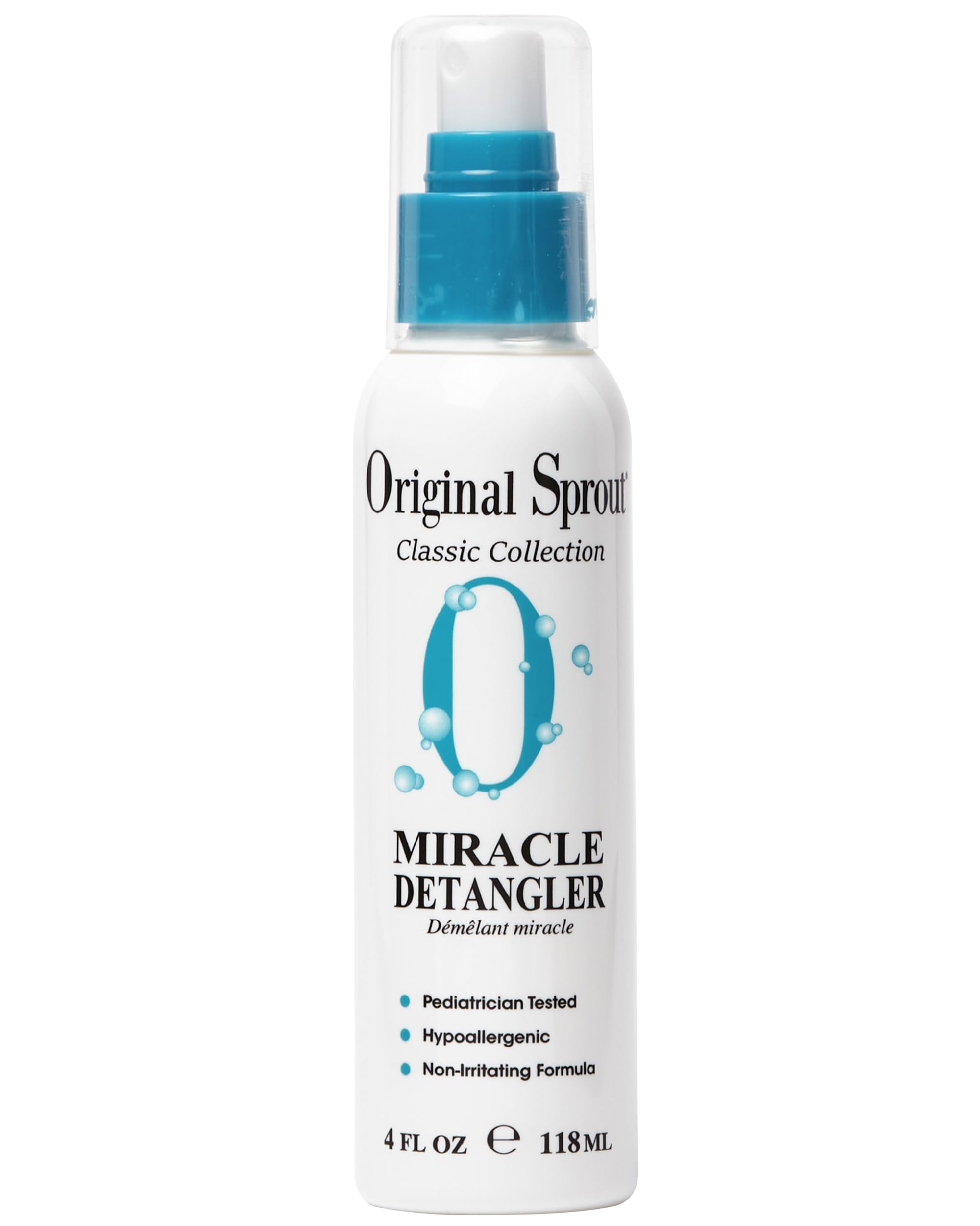 Hair Detangling Spray - Original Sprout Miracle Detangler Spray for Babies & Children - Quick Release Formula Infused with Calendula, Rosemary & Jojoba Protein for Silky, Smooth Hair - 118ml