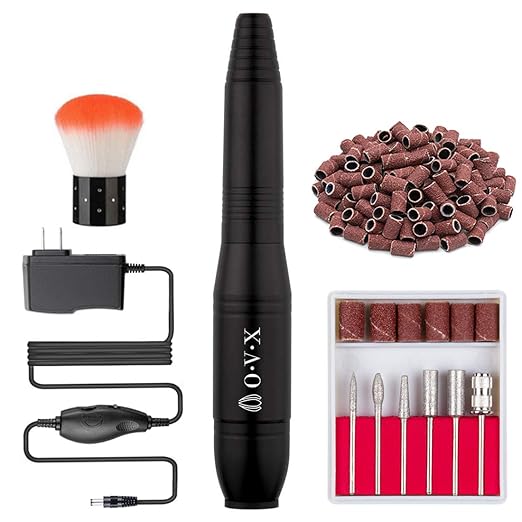 Amazon.com: Nail Drill Kit Electric Nail File Portable Nail Drill