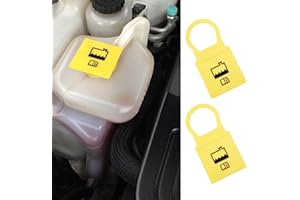 Kutyun 2PCS Engine Coolant Reservoir Cap, Coolant Cap Replacement 55111074AA 52079331, Engine Recovery Overflow Tank Cap Suitable for Chrysler, Dodge, Jeep, Ram
