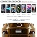 Ultra Bright Camping Lantern with Rechargeable Batteries, Water Resistant - maxin Portable LED Solar Collapsible Camping Lantern Flashlights Torch for Outdoor ( Golden )