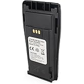 Afadorable 1PC NNTN4497 NNTN4497CR NNTN4497DR Li-ion Battery 7.4V 2250mAh Fit for Motorola Radio CP200 CP200D CP200XLS PR400 EP450 CP040 CP140 CP150 DEP450 GP3688 GP3188 with 1PC Belt Clip