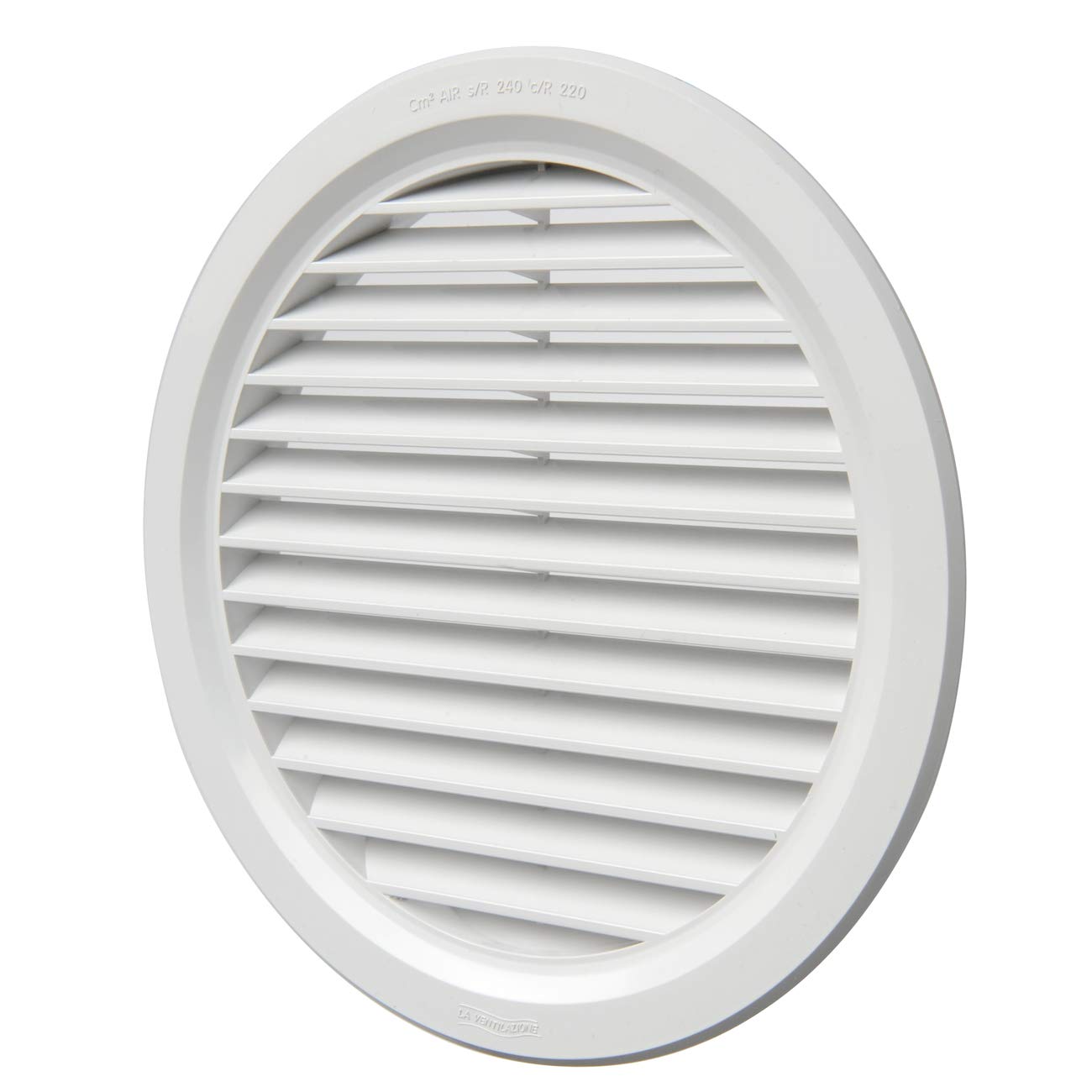La Ventilazione T20B Grid, White, for Holes ø 200 mm