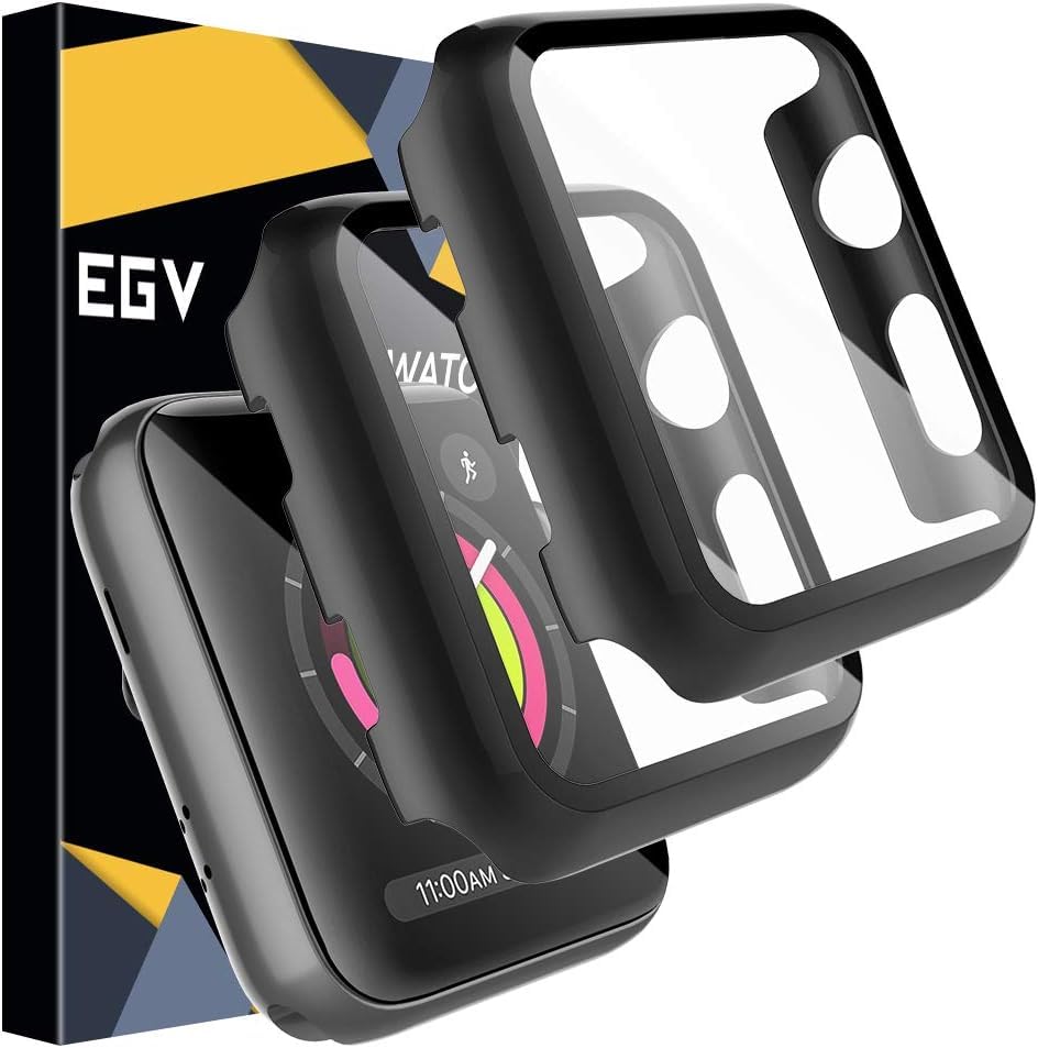 EGV 6 Pack for Google Pixel Watch 3 42MM Screen Protector, TPU Film [Self-Healing], Anti-Scratch, Ultra-Thin for Pixel Watch 3 Screen Protector
