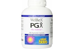 PGX by Natural Factors, WellBetX Plus Mulberry, 180 vegetarian capsules, 180 Capsules