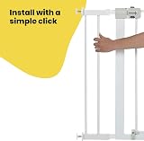 Safety 1st Easy Close Metal 14cm Gate Extension White view 4