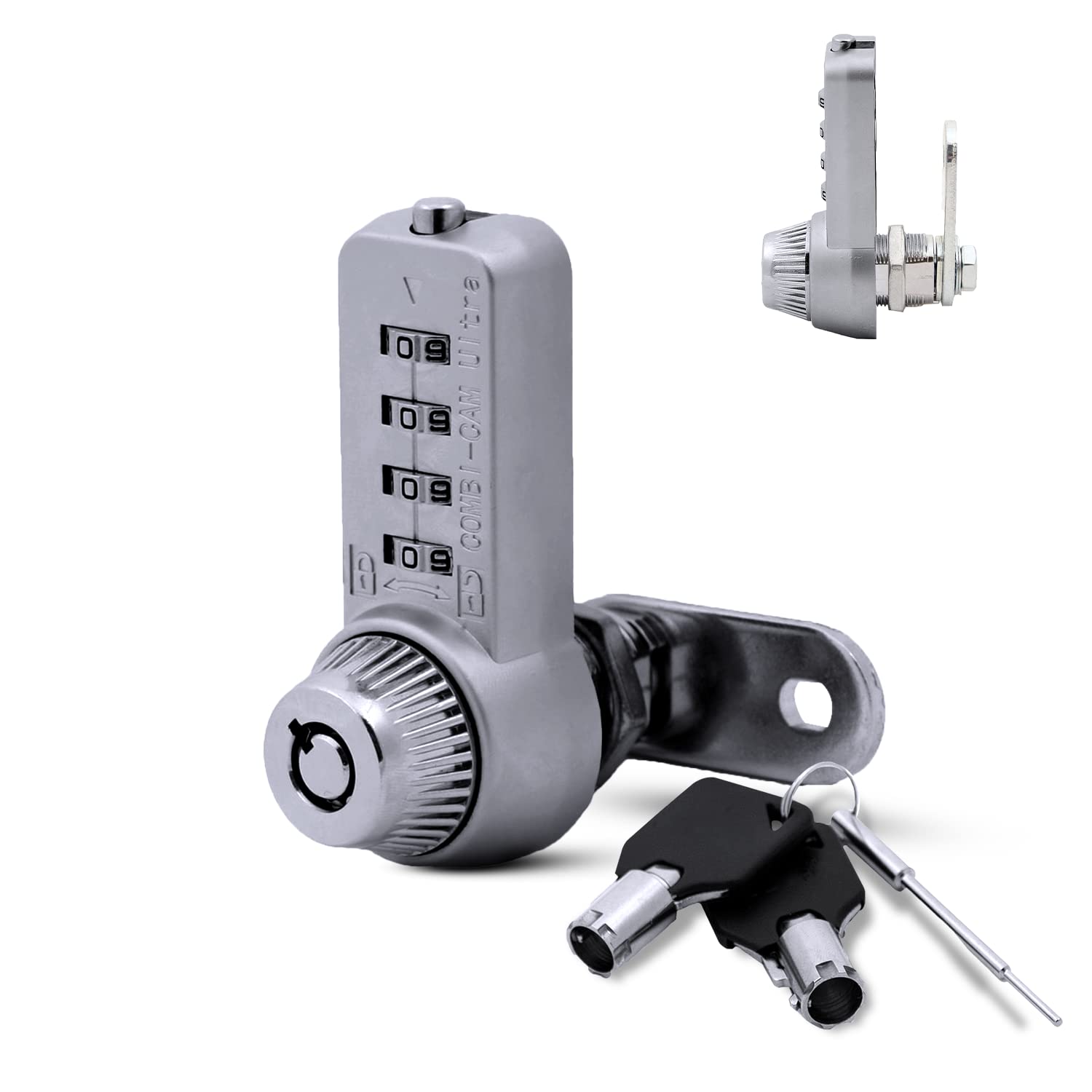 Combi-Cam 7432S & Keys Ultra, 0 5/8, Chrome