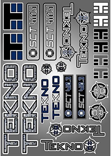 TEKNO R/C TKR5548 Decal Sheet SCT410.3