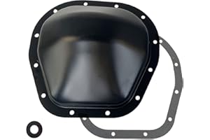 ANGYMECK 697-704 Rear Differential Cover & Gasket with 10.25" Ring Gear Compatible with Ford F150 F250 F350 Super Duty Truck Lincoln Mark LT Replace E5TZ4033A