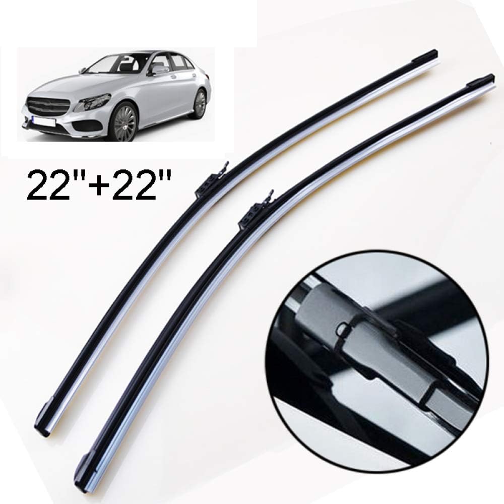 Amazon Com Mylnb For Mercedes Benz C Class W5 15 19 C180 C0 C250 C300 C350 C400 C450 C43 C63 C2 Windscreen Wiper Blades Home Kitchen
