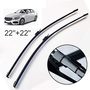 Amazon Co Jp Mylnb メルセデス ベンツcクラスw5 15 19 C180 C0 C250 C300 C350 C400 C450 C43 C63 C2 ウインドスクリーンワイパーブレード スポーツ アウトドア