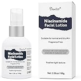 Niacinamide Moisturizer Cream, Hyaluronic Acid & Squalane for Face, Lightweight Daily Lotion for Dry Skin, Strengthens Skin Barrier, Provides Instant Comfort & Lasting Hydration, Unscented 3.38 oz