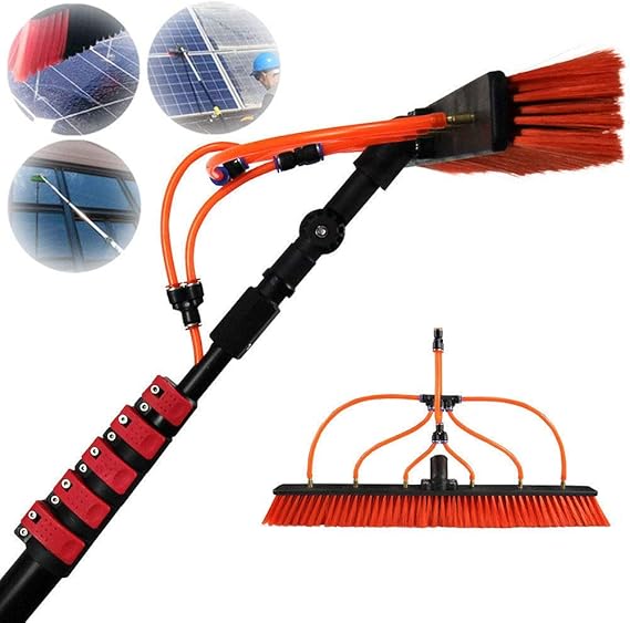 Extendable Cleaner Conservatory Roof, 1230 FT (3.6M 9M) Water Fed