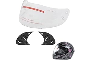 TCMT Clear Replacement Motorcycle Scooter Flip Up Full Face Helmet Visor Shield For TCMT Adult Full Face Helmet Anti-fog treatment Anti-UV treatment Anti-scratch treatment