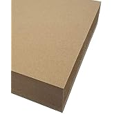 Chipboard- 8.5"x11" 22pt (100 Sheets) - 100% Recycled- Made in USA