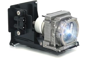 iQubay VLT-HC5000LP VLT-HC7000LP RLC-032 Replacement Projector Lamp Bulb for Mitsubishi HC4900 HC4900W HC5000 HC5000BL HC5500 HC6000 HC6050 HC6500 HC7000 Viewsonic Pro8100 HD9900 HC6000BL with housing