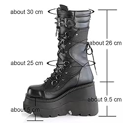 ZKXYFFS Platform Ankle Boots for Women Chunky High