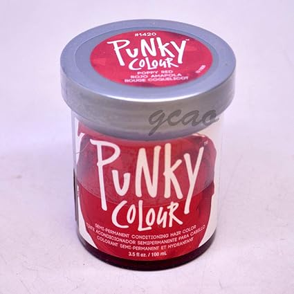 Punky Colour Poppy Red 3.5 Ounce Jar #1420 (103Ml)
