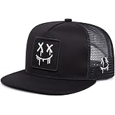 Trucker Hat for Men Women-Mesh Back Breathable Adjustable Snapback Cap