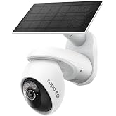 Tapo 4K Outdoor Pan/Tilt Wireless Security Camera, Solar Charging, C660 KIT | Battery Powered,360&deg; Motion Track, 24/7 Capture, Person/Vehicle Detection, Subscription-Free Local Storage or Optional Cloud