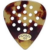 Pickboy Pos-a-Grip, Classic T Shell, Cellulose, 1.00mm, 10 picks