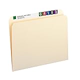 Smead File Folder, Straight-Cut Tab, Letter