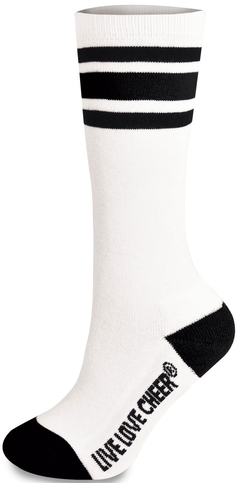 Cheerleading Striped Knee-High Socks