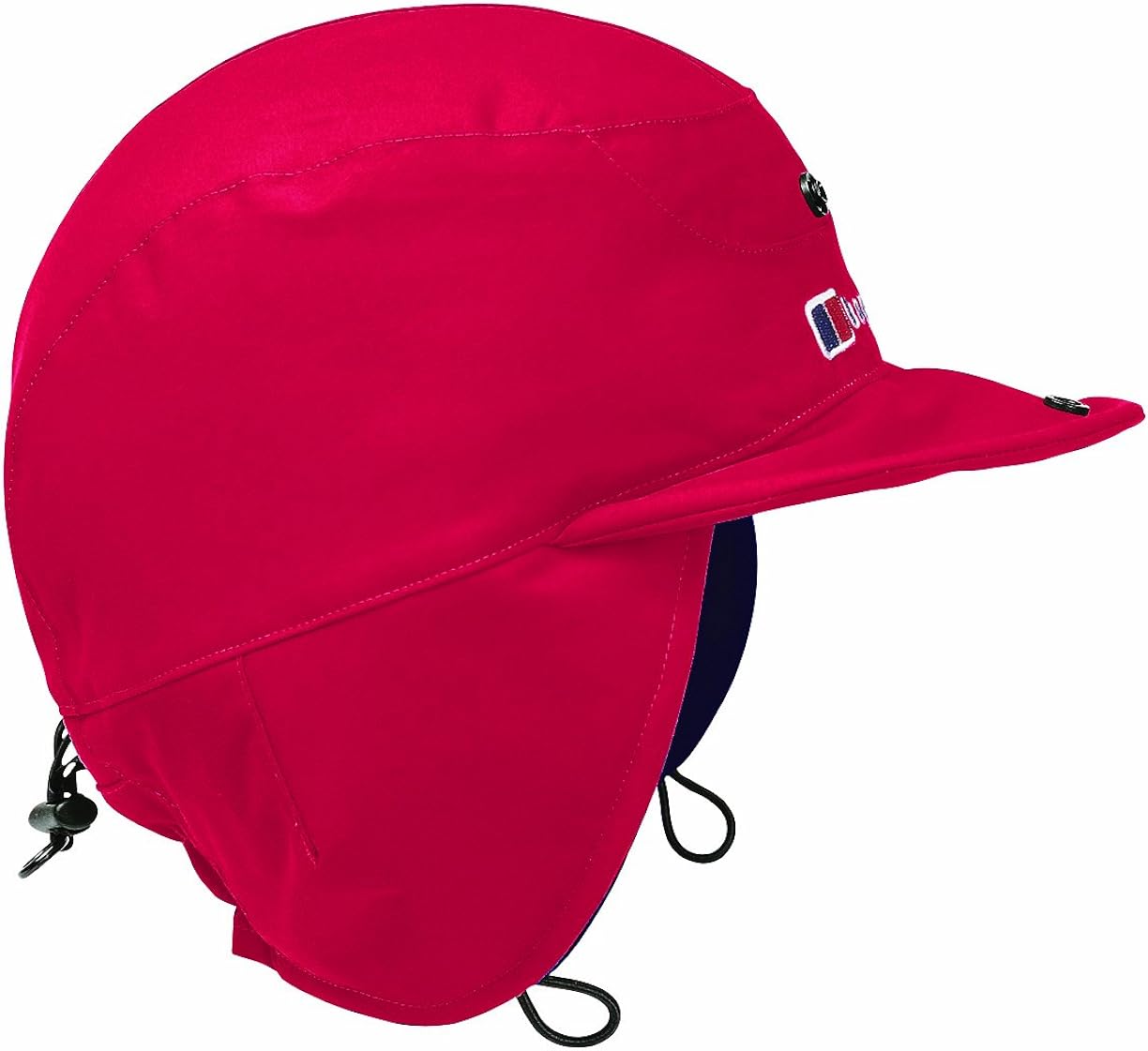 Berghaus Aquafoil Fleece Lined Waterproof Hat Pillar Box Red Large/X