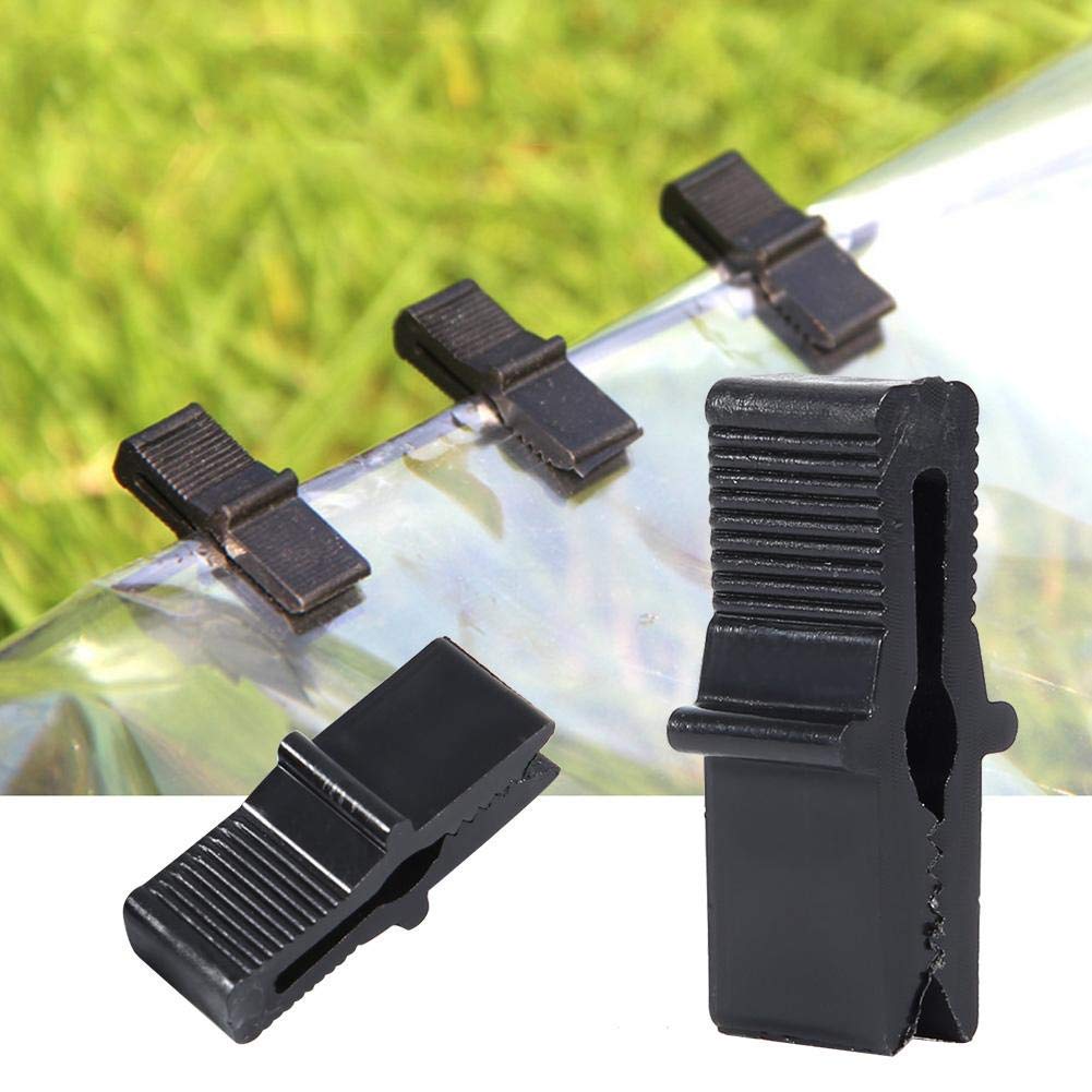 200Pcs Greenhouse Film Clip Fixing Clamp Greenhouse Accessories for Netting Plastic Film Greenhouses Accessories