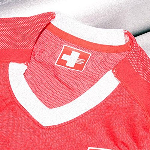 image for TOOGOO World Cup Men Sportswear Soccer Switzerland Shirt Breathable Sh