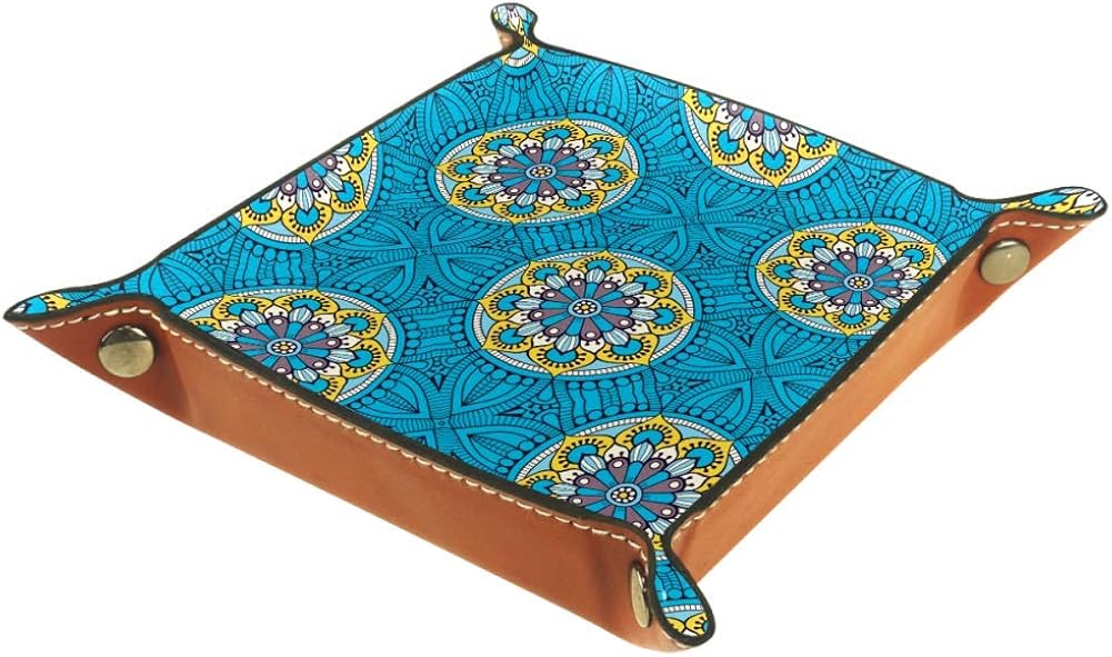 Patrón clásico Azul 03 Caja De Almacenamiento De CD De Tarjeta De