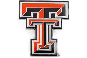 AMINCO NCAA Texas Tech Red Raiders Team Logo Pin