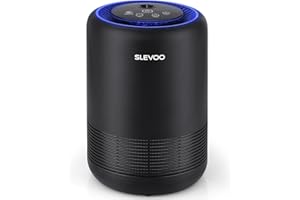 Purificateurs d'air pour chambre à coucher, fumoirs à la maison, filtre HEPA H13 avec éponge parfumée, veilleuse, minuterie, 