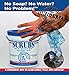 SCRUBS 42272CT Hand Cleaner Towels, 72 /Tub, 6 /CT,Blue