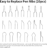 YIHUA 939-III Pyrography Tool Kit Dual Pen 20 Tips UK Plug 230V view 9