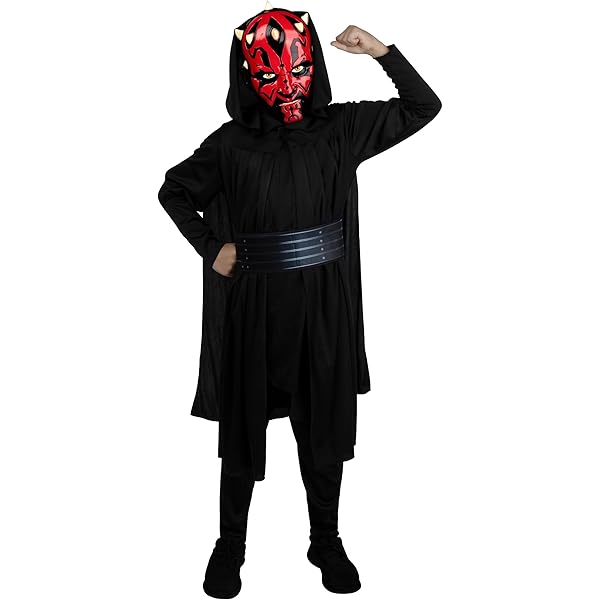 Capa Negra Con Capucha XXL Para Halloween – Disfraz De Vampiro, Mago O Jedi, Incluye Guantes