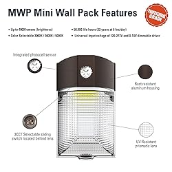 HALO 150- Watt Equivalent, Integrated LED, Bronze