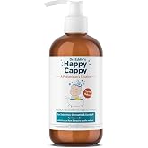 Happy Cappy Medicated Shampoo and Body Wash - Fragrance-Free - 8 Fl Oz | Baby Dandruff Shampoo, Helps Cradle Cap and Seborrheic Dermatitis, Reduces Flakes Redness, Dermatologist Tested